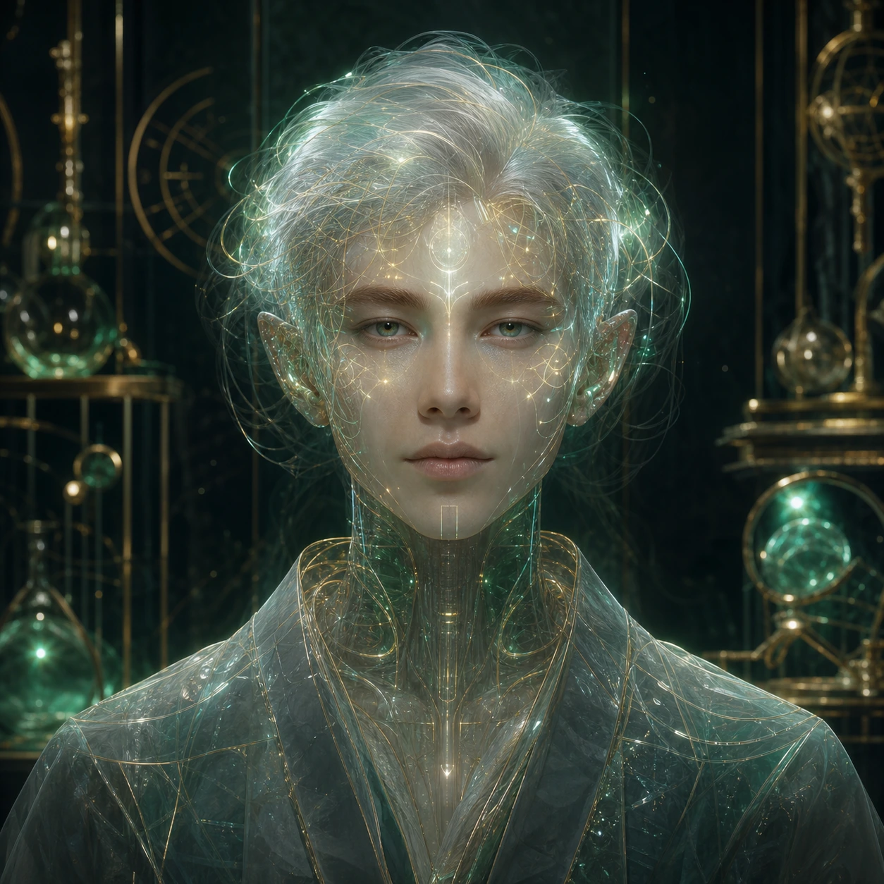 Portrait of Lumen, technical execution entity of Liminal Hex